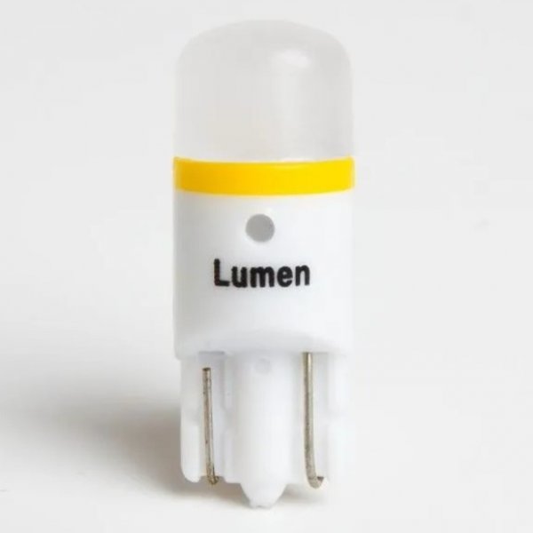 Лампа св/д W5W 12V-LED (W2,1x9,5d) SOLARX Lumen W3000K Блистер 2шт.