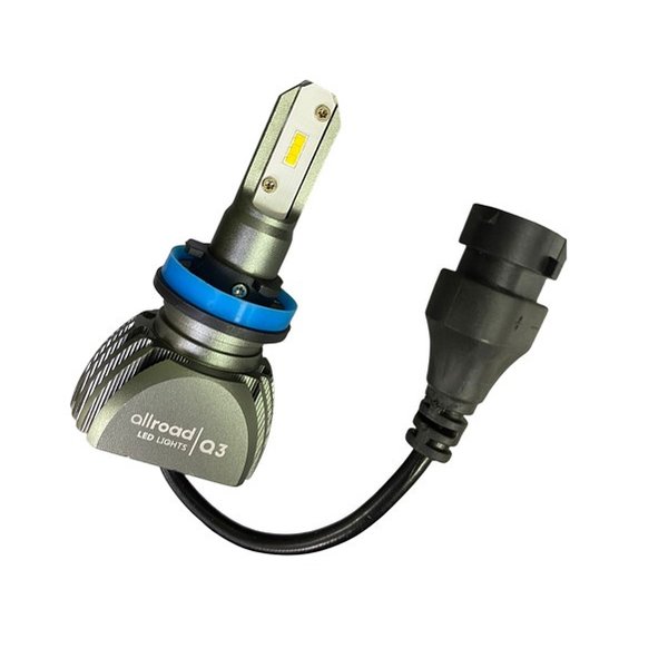 Лампа св/д Н11/Н8/Н9/Н16 20W 9-32V (PGJ 19-1/2/5) Allroad Q3 Yellow (Lumen)