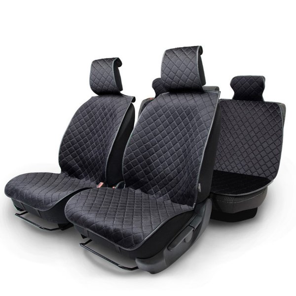 Накидки на весь салон CarPerformance 5 шт алькантара черные 5шт/кор CUS-1015 ВК/ВК (10702070/050523/