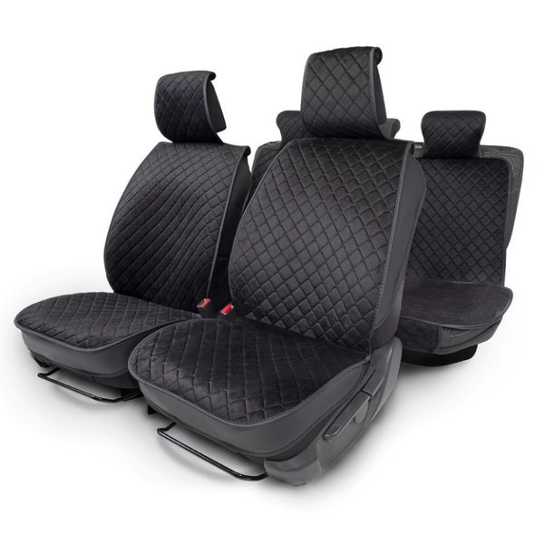 Накидки на весь салон CarPerformance 5 шт алькантара черные 5шт/кор CUS-2015 ВК/ВК (10702070/030723/