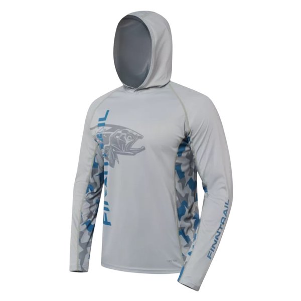 Лонгслив Finntrail Wave Big Fish 6609 Grey XXL