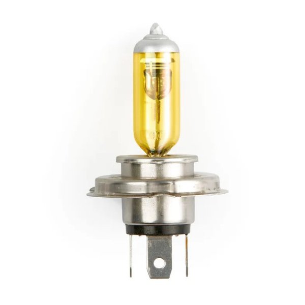 Лампа автомобильная Lumen Yellow +50% H4 12V 55W (P43t) (п/б 2 шт.)