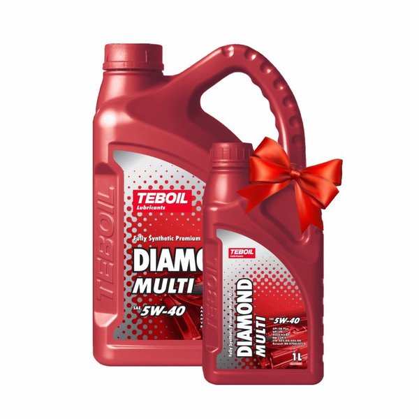 Масло моторное Teboil Diamond Multi 5w40 Акция 4+1 