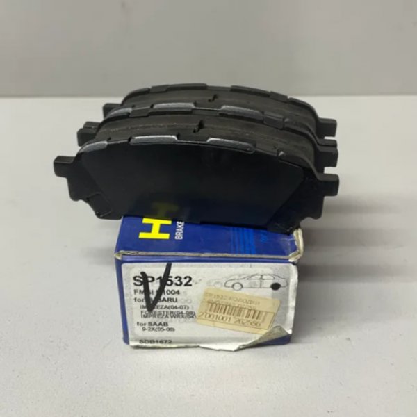 Колодки тормозные задние Subaru SG5/9 GD# GG# Sangsin SP-1532 (NP7009,D7059H) 