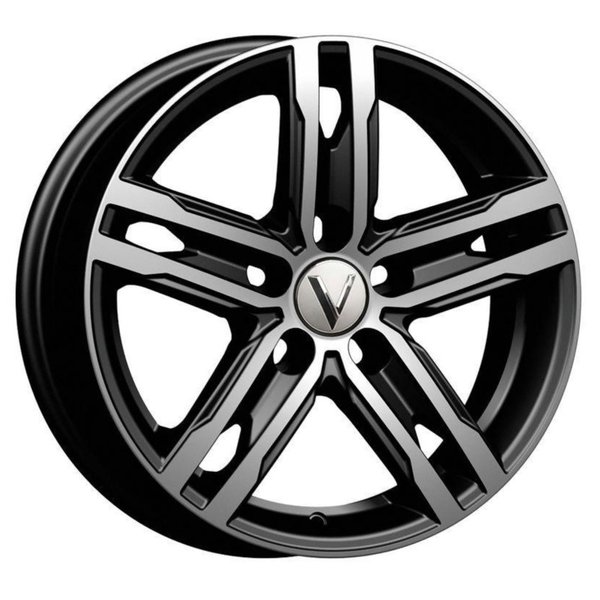 Диск литой 15*6 5*114,3 Et39 67,1 B178 Алмаз Черный Вектор