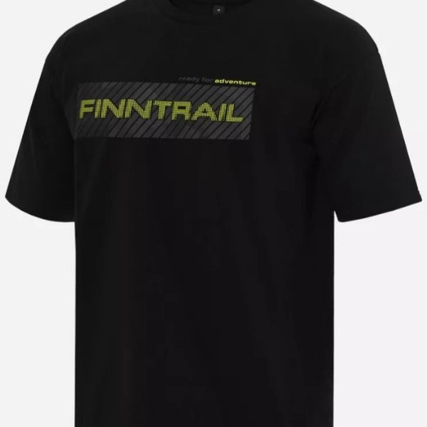 Футболка Finntrail Logo 6713 Black (S)