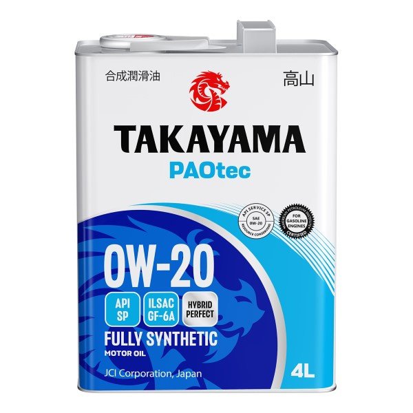 Масло моторное Takayama Paotec 0W20 C5/SN Plus 4