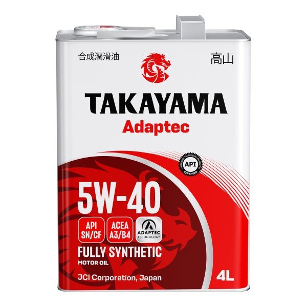 Масло моторное Takayama Adaptec 5W40 A3/B4 4