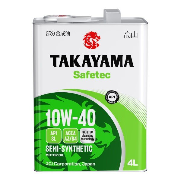 Масло моторное Takayama Safetec 10W40 A3/B4 4