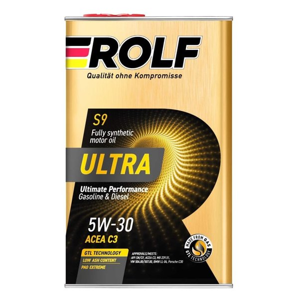 Масло моторное Rolf Ultra 5W30 C3 1