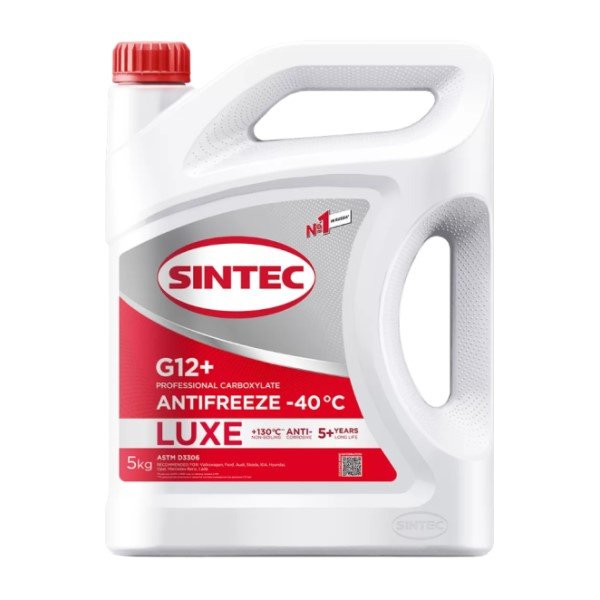 Антифриз Sintec Luxe G12+ Красный 5