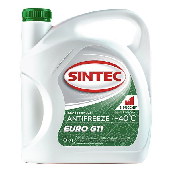 Антифриз Sintec Euro G11 Зеленый 5