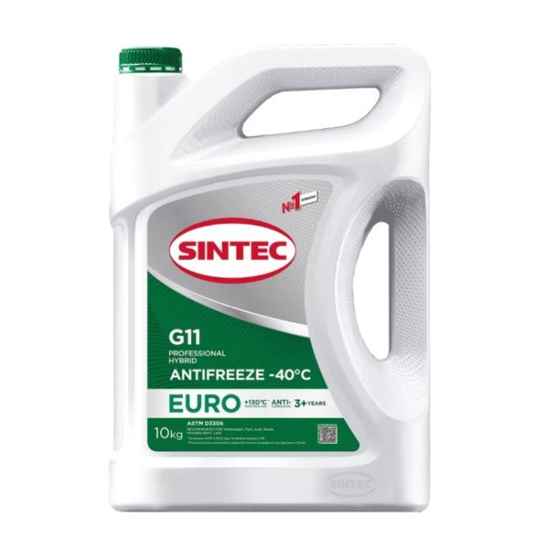 Антифриз Sintec Euro G11 Зеленый 10