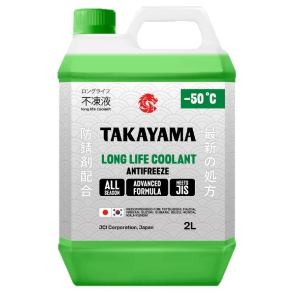 Антифриз Takayama Long Life Coolant Зеленый 2