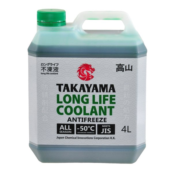 Антифриз Takayama Long Life Coolant Зеленый 4