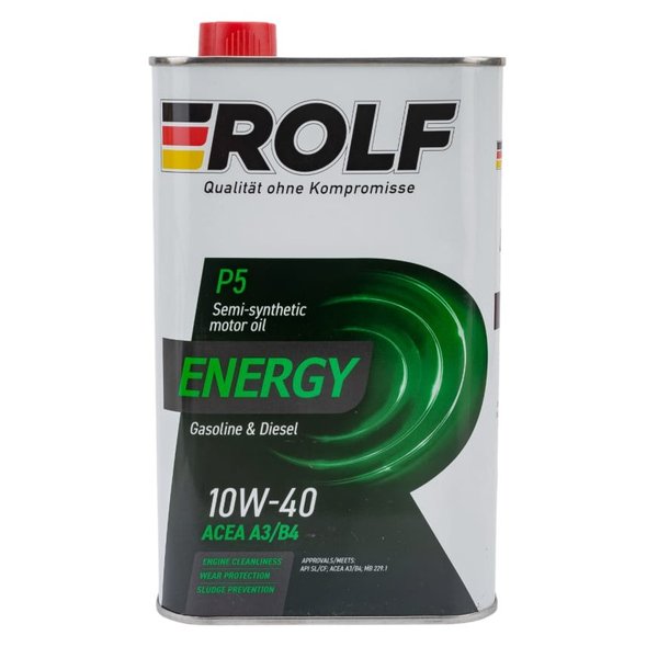 Масло моторное Rolf Energy 10W40 SL/CF 1