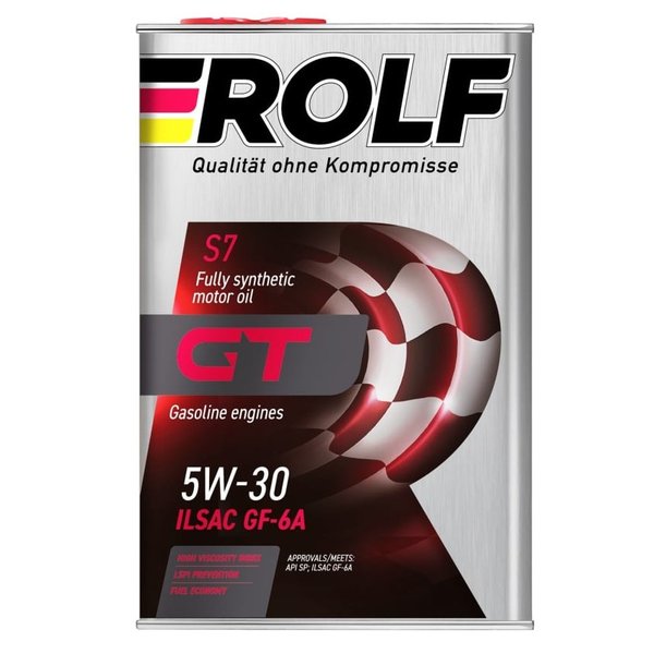 Масло моторное Rolf GT 5W30 SP/GF-6 4 