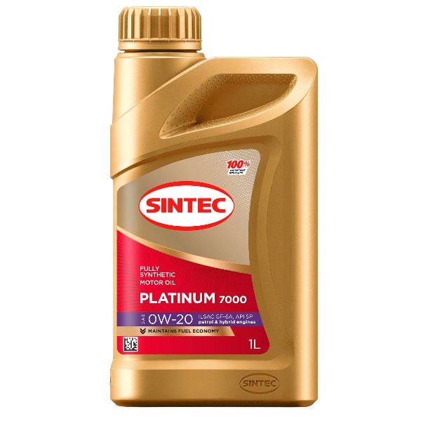 Масло моторное Sintec Platinum 7000 0W20 SP/GF-6 1 
