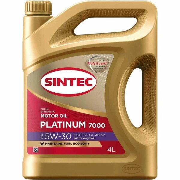 Масло моторное Sintec Platinum 7000 5W30 SP/GF-6 4 