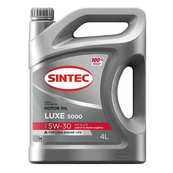 Масло моторное Sintec Luxe 5000 5W30 SL/CF 4