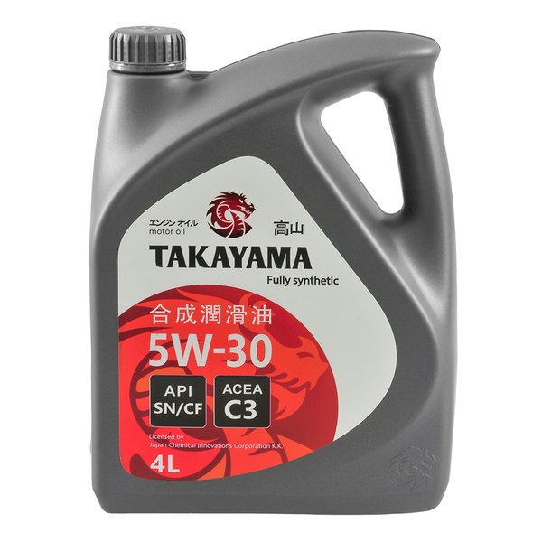 Масло моторное Takayama 5W30 SN/CF C3 4