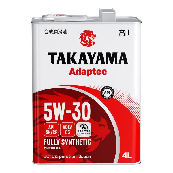 Масло моторное Takayama 5W30 SN/CF C3 4