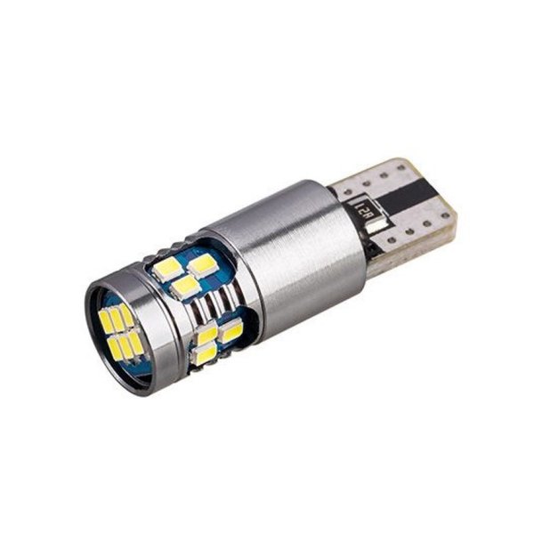 Автолампа диод T10 (W5W) 12V/24V 18 SMD диод 1-конт SKYWAY Салон, габариты