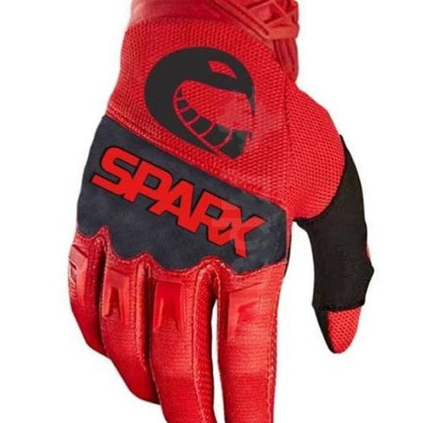 Мотоперчатки текстильные Sparx FX02 К красный S