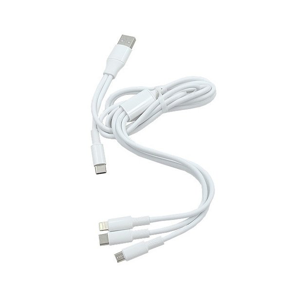 (На вывод) USB Кабель MRM Power ЗА mr57 4в 1 Type-c/iphone/Micro