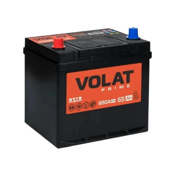 Аккумулятор VOLAT Prime Asia 65 А/ч D23L