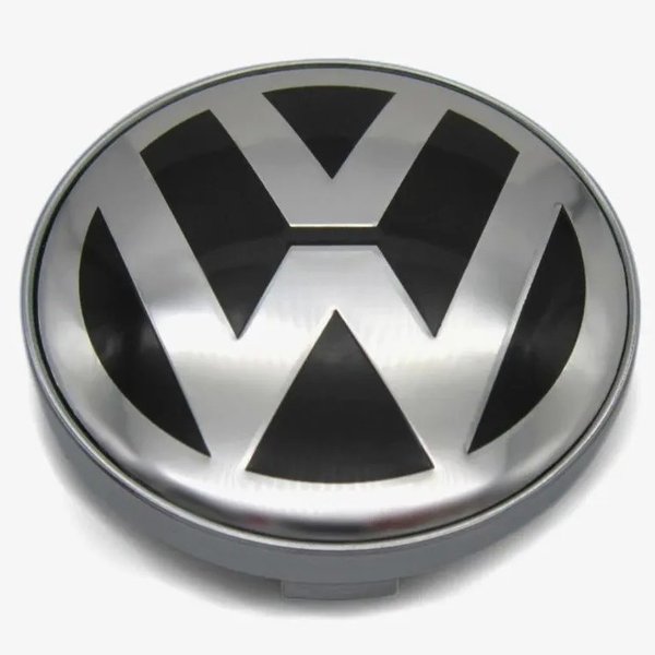 Заглушка диска Volkswagen 60 мм TG racing со стикером
