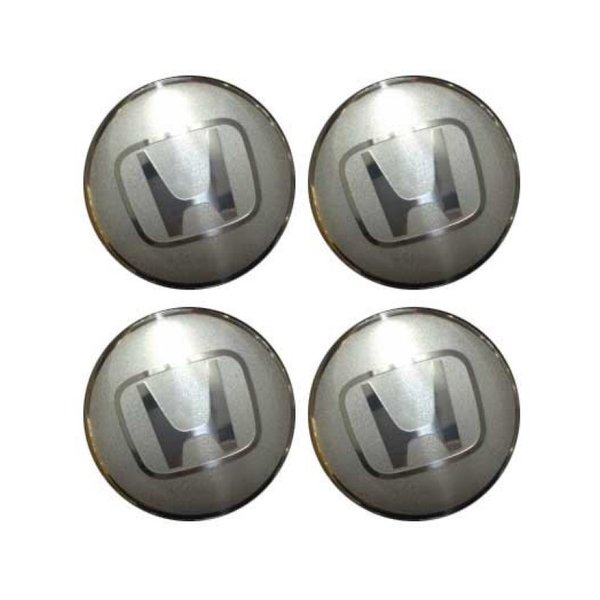 Стикер Honda 56мм выпуклый хром