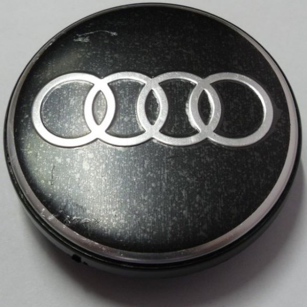Заглушка диска Audi 62 мм КИК, Рапид, со стикером
