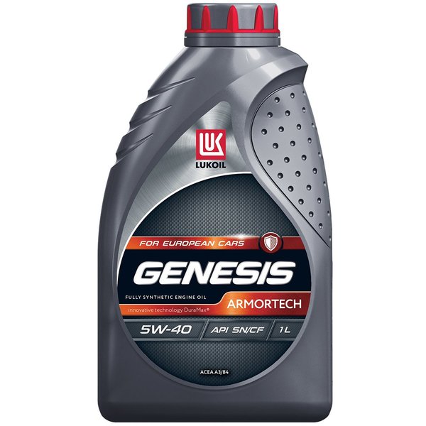 Масло моторное Лукойл Genesis Armortech 5W40 SN/SP/A3/B4 Акция 4 по цене 3