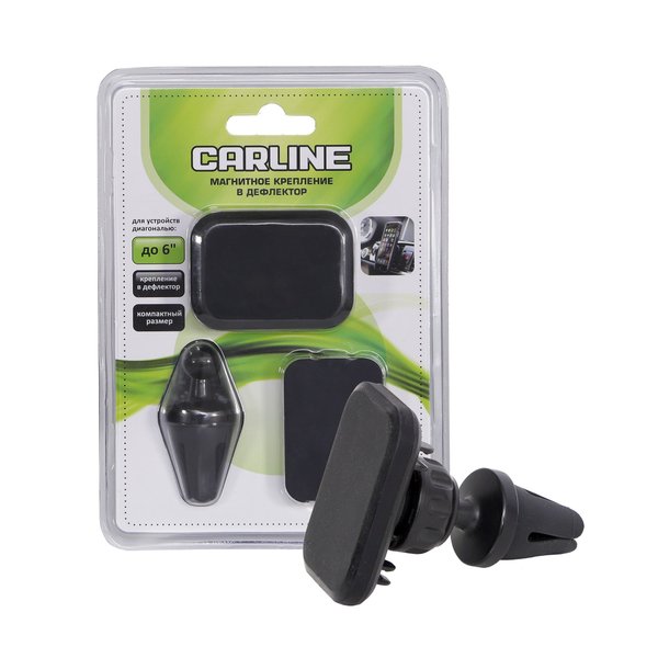 Автомобильный Держатель CARLINE® гравитационный в дефлектор, беспроводная зарядка