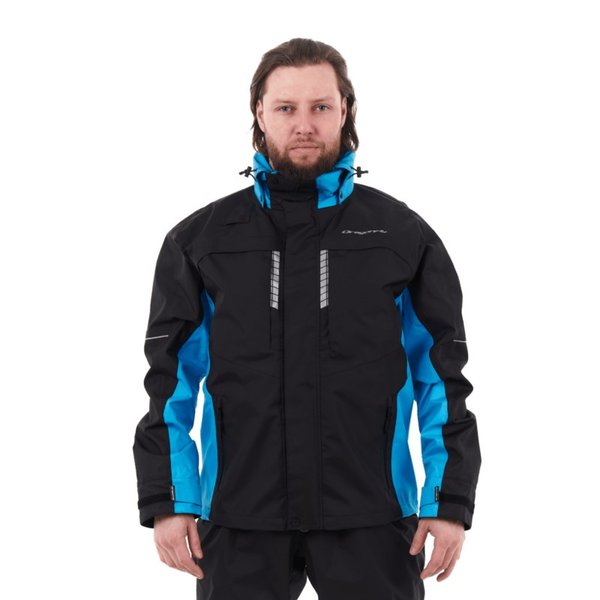 Мембранная куртка QUAD PRO Black - Blue 2023 M Dragonfly