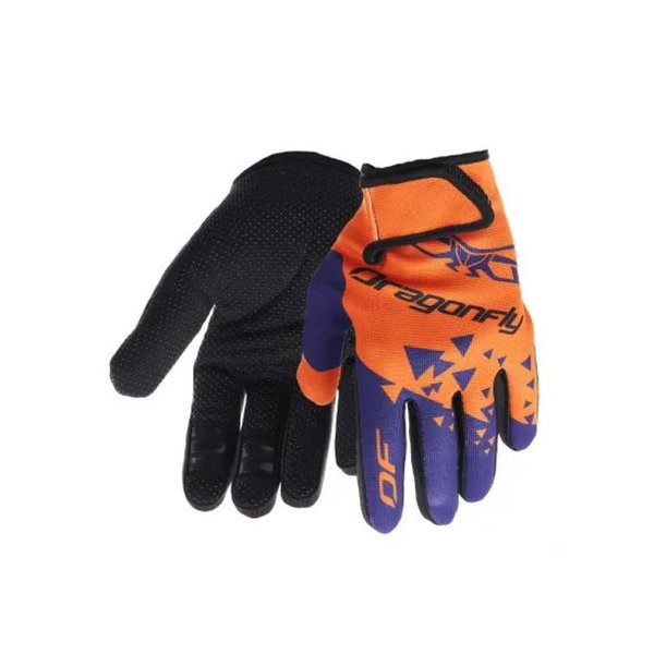 Перчатки DF CROSS Orange - Ultramarine L Dragonfly