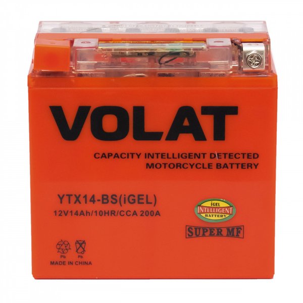 Аккумулятор мото Volat Bike YTX14-BS 14 А/ч R