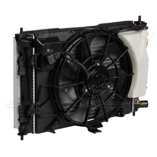 Радиатор Hyundai 25310-1R050 Luzar LRc 081L4 Solaris 1.4L G4FA 1.6L G4FC 10/11-16/12 AT