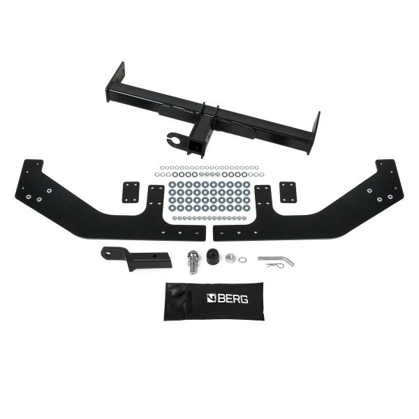 Фаркоп GAZelle NN (А21R32) 2021- стальной с порошковым покрытием, Тип крюка: E BERG