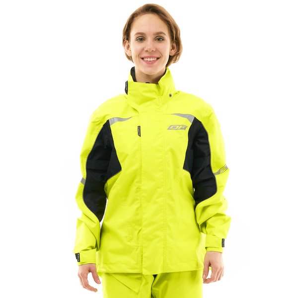 Куртка - дождевик EVO Woman Yellow (мембрана) 2024 M Dragonfla