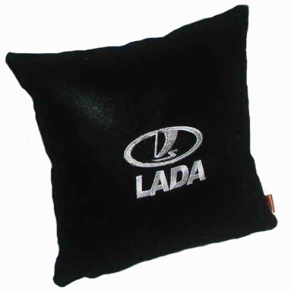 Подушка автомобильная с логотипом Лада