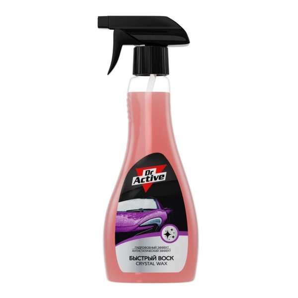 Воск для автомобиля Sintec Dr.Active Crystal Wax (500мл бутылка с триггером/12/1)