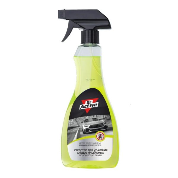 MC для очистки автомобиля от насекомых Sintec Dr.Active Mosquitos Cleaner (500мл спрей/12/1) 