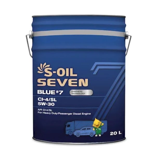 Масло моторное Seven Blue #7 5W30 Diesel CI-4/SL Разливное 20