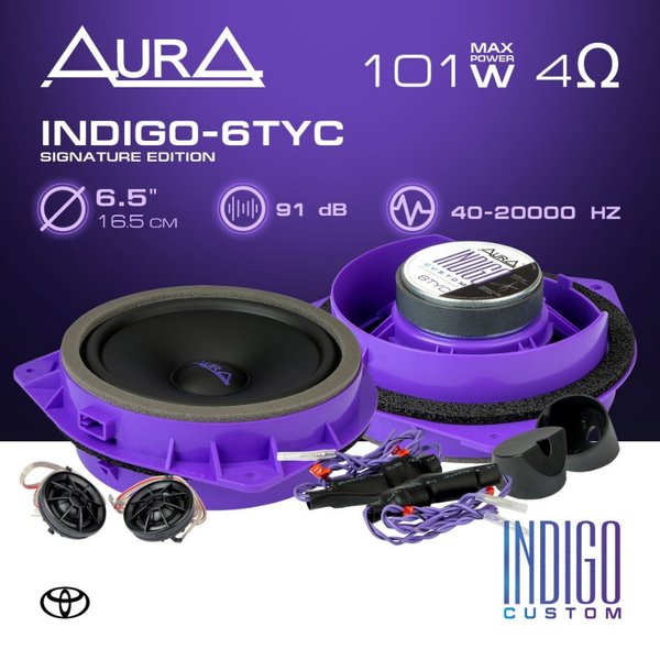 Акустика AURA INDIGO 6 TYC Toyota