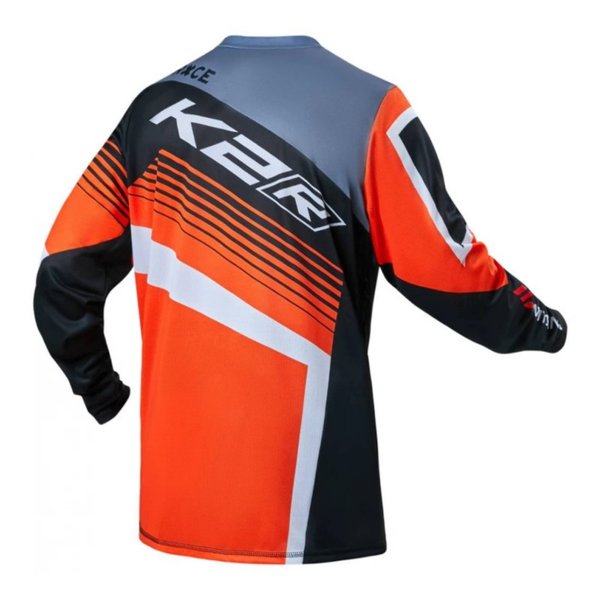 Джерси K2R MX LIGHT, Grey/Orange, 44