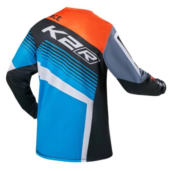 Джерси K2R MX LIGHT, Orange/Blue, 48