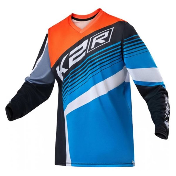Джерси K2R MX LIGHT, Orange/Blue, 48