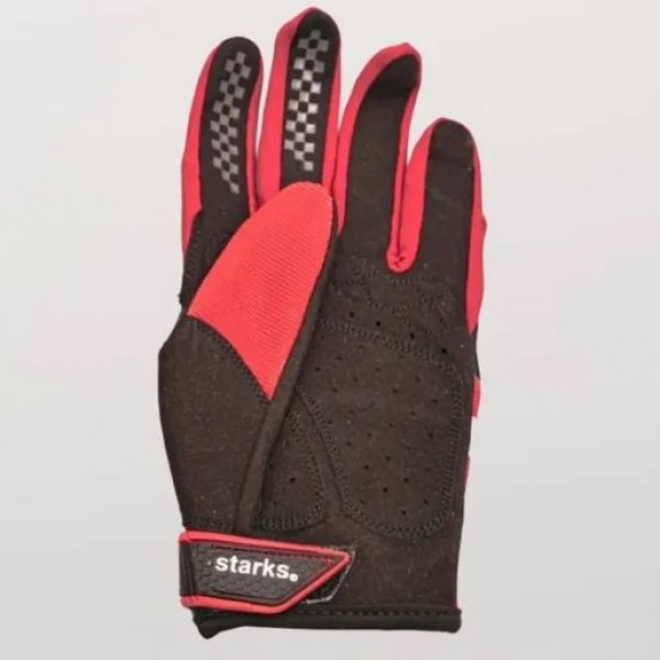 STARKS Перчатки для кросса Phoenix V3 Красный/Черный (XL)